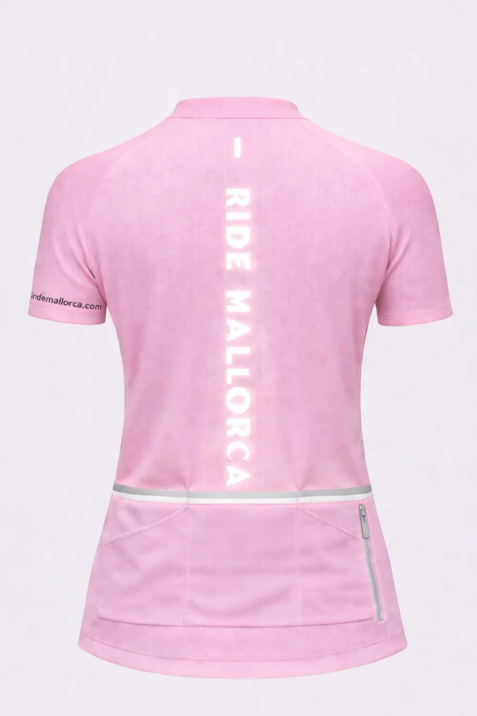 Pink Mallorca jersey, back view