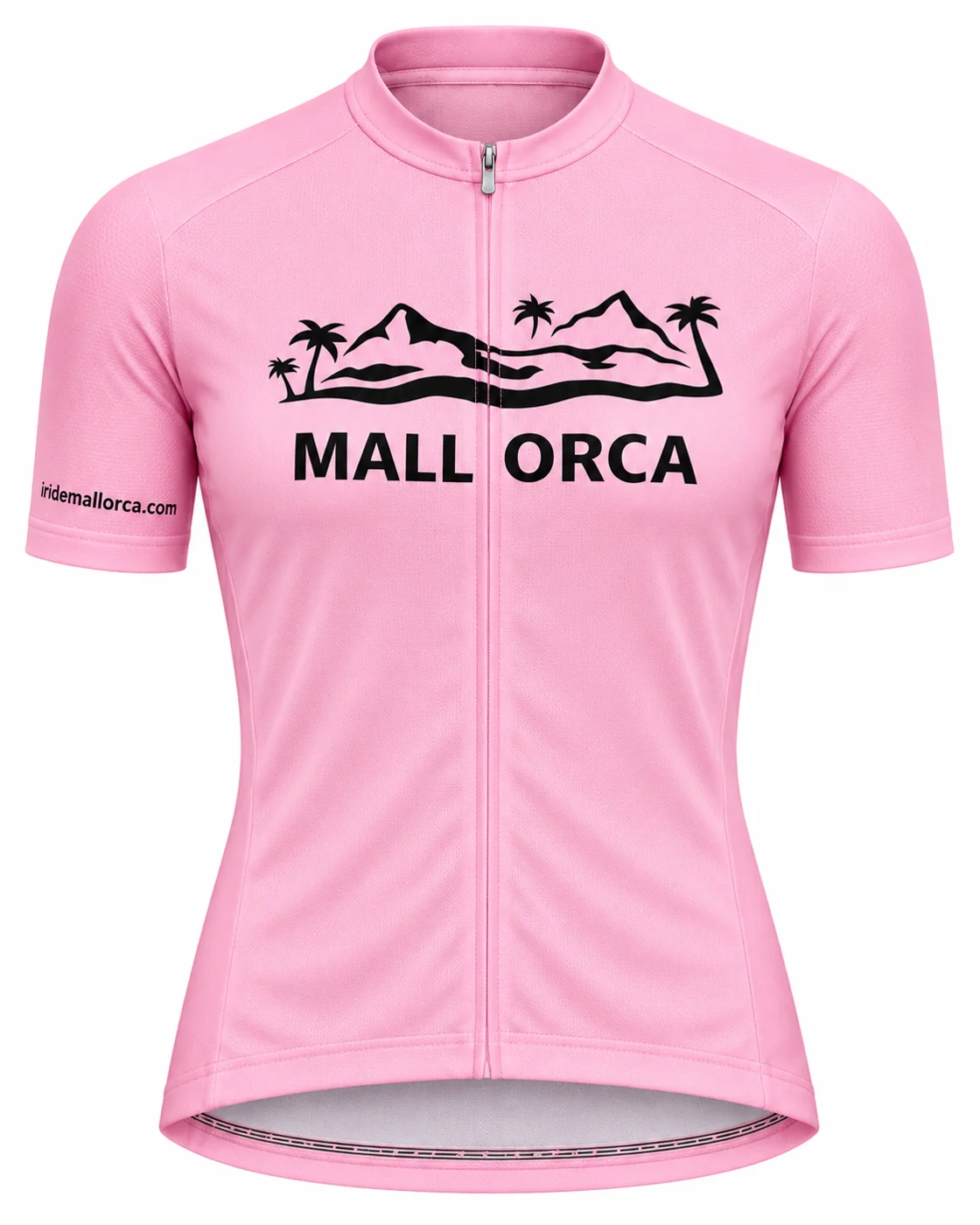 Pink Mallorca jersey, front view